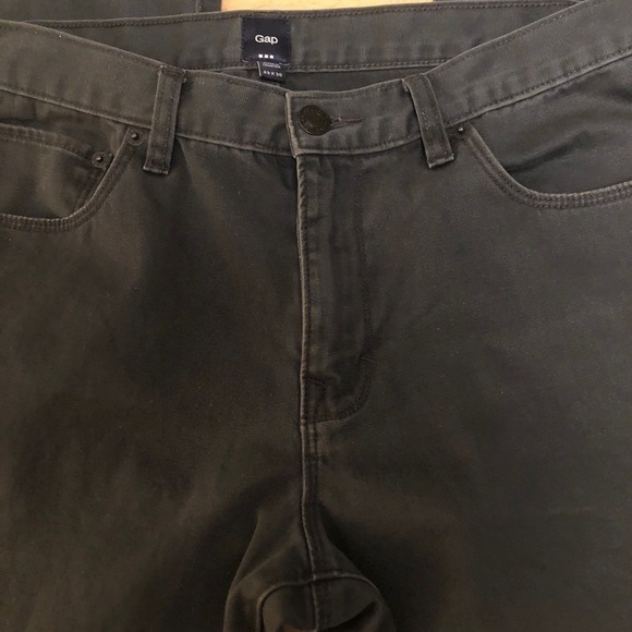 Gap Factory Jeans Dark Gray Denim Men's W33 L30 - Picture 7 of 16